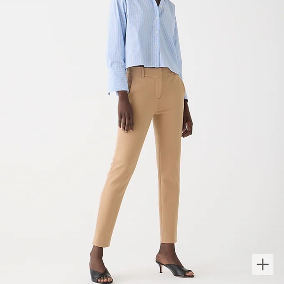 J. Crew Cameron Slim Cropped Pant Four Season Stretch SZ 16 - Picture 1 of 7